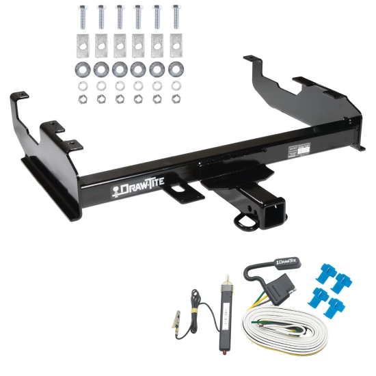 Trailer Tow Hitch For 63-74 85-87 Chevy C/K Pickup Ford F100 F250 F350 w/ Wiring Harness Kit