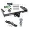 Trailer Tow Hitch For 80-86 Ford F-100 F-150 F-250 F-350 Except w/ Custom Fascia Complete Package w/ Wiring and 1-7/8" Ball