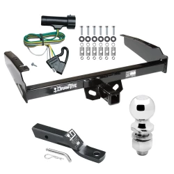 Trailer Tow Hitch For 80-86 Ford F-100 150 250 350 Standard Bed & Bumper Complete Package w/ Wiring and 2" Ball