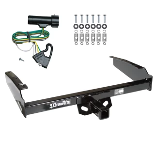 Trailer Tow Hitch For 80-86 Ford F-100 F-150 F-250 F-350 Except w/ Custom Fascia w/ Wiring Harness Kit