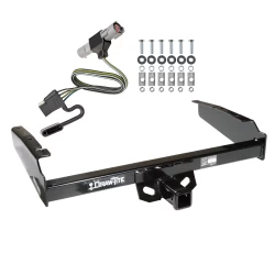 Trailer Tow Hitch For 87-96 Ford F-150 F-250 F-350 97 Heavy Duty Standard Bed & Bumper w/ Wiring Harness Kit