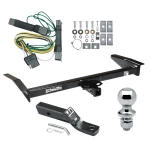 Custom Fit Trailer Hitch Wiring Harness (Plug & Play) 2" Drop Ball-Mount w/ Pin/Clip 1-7/8" Chrome Ball Installation Hardware Installation Instructions 41116 118326 23 63816 Draw-Tite Trailer Tow Hitch 92-97 Crown Victoria Mercury Grand Mar Trailer Tow Hitch For 92-97 Ford Crown Victoria Mercury Grand Marquis Complete Package w/ Wiring and 1-7/8" Ball