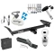 Trailer Tow Hitch For 79-91 Ford Crown Victoria Mercury Grand Marquis 80-83 Lincoln Mark VI Deluxe Package Wiring 2" Ball and Lock