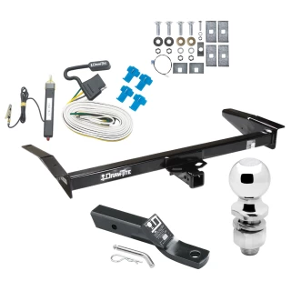 Trailer Tow Hitch For 79-91 Ford Crown Victoria Mercury Grand Marquis 80-83 Lincoln Mark VI Complete Package w/ Wiring and 2" Ball