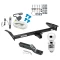 Trailer Tow Hitch For 79-91 Ford Crown Victoria Mercury Grand Marquis 80-83 Lincoln Mark VI Complete Package w/ Wiring and 2" Ball