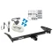 Trailer Tow Hitch For 79-91 Ford Crown Victoria Mercury Grand Marquis 80-83 Lincoln Mark VI w/ Wiring Harness Kit