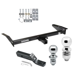 Trailer Tow Hitch For 79-11 Ford Crown Victoria Lincoln Town Car Marquis Receiver w/ 1-7/8" and 2" Ball