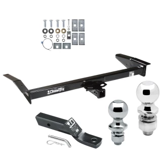 Trailer Tow Hitch For 79-11 Ford Crown Victoria Lincoln Town Car Marquis Receiver w/ 1-7/8" and 2" Ball