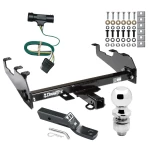 Trailer Tow Hitch For 75-84 Chevy GMC C/K Deepdrop Cowboy Bumper Complete Package w/ Wiring and 2" Ball
