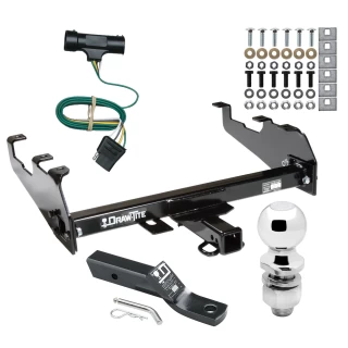 Trailer Tow Hitch For 75-84 Chevy GMC C/K Deepdrop Cowboy Bumper Complete Package w/ Wiring and 2" Ball