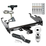 Custom Fit Trailer Hitch Wiring Harness (Plug & Play) 2" Drop Ball-Mount w/ Pin/Clip 2" Chrome Ball Installation Hardware Installation Instructions 41504 118312 23 63845 Draw-Tite Trailer Tow Hitch 85-86 88-91 Chevy GMC C/K w/Deep Drop Bump Trailer Tow Hitch For 85-86 88-91 Chevy GMC C/K w/Deep Drop Bumper Complete Package w/ Wiring and 2" Ball