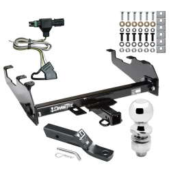 Trailer Tow Hitch For 85-86 88-91 Chevy GMC C/K w/Deep Drop Bumper Complete Package w/ Wiring and 2" Ball