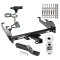 Trailer Tow Hitch For 85-86 88-91 Chevy GMC C/K w/Deep Drop Bumper Complete Package w/ Wiring and 2" Ball