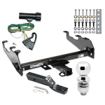 Trailer Tow Hitch For 80-86 Ford F-100 F-150 F-250 F-350 Bronco Complete Package w/ Wiring and 2" Ball