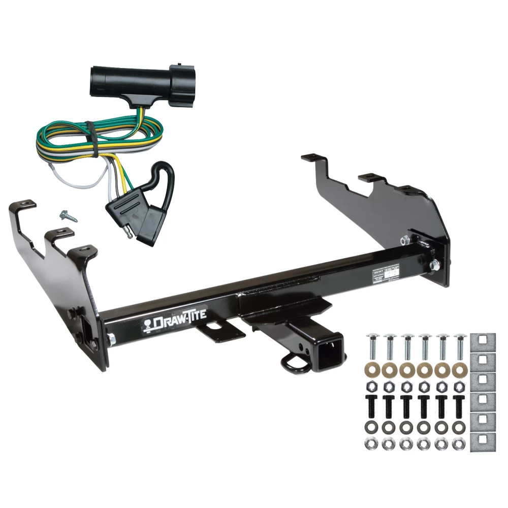 Trailer Tow Hitch For 80-86 Ford F-100 F-150 F-250 F-350 Bronco w/ Wiring Harness Kit