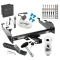 Trailer Tow Hitch For 63-87 Chevy GMC C/K 63-79 Ford 68-94 Dodge 74-88 Ramcharger w/ Deepdrop Cowboy Bumper Deluxe Package Wiring 2" Ball and Lock