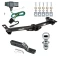 Trailer Tow Hitch For 88-00 Chevy GMC C/K Pickup Roll Pan Bumper Complete Package w/ Wiring and 1-7/8" Ball