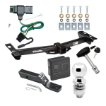 Trailer Tow Hitch For 88-00 Chevy GMC C/K w/Aftermarket Roll Pan Deluxe Package Wiring 2" Ball and Lock