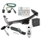 Trailer Tow Hitch For 94-98 Dodge Van w/ Standard Bumper Deluxe Package Wiring 2" Ball and Lock