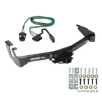 Trailer Tow Hitch For 94-98 Dodge Van w/ Standard Bumper w/ Wiring Harness Kit
