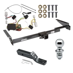 Trailer Tow Hitch For 01-03 Toyota Highlander All Models Complete Package w/ Wiring and 1-7/8" Ball