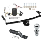 Trailer Tow Hitch For 01-06 Hyundai Santa Fe All Models Complete Package w/ Wiring and 1-7/8" Ball