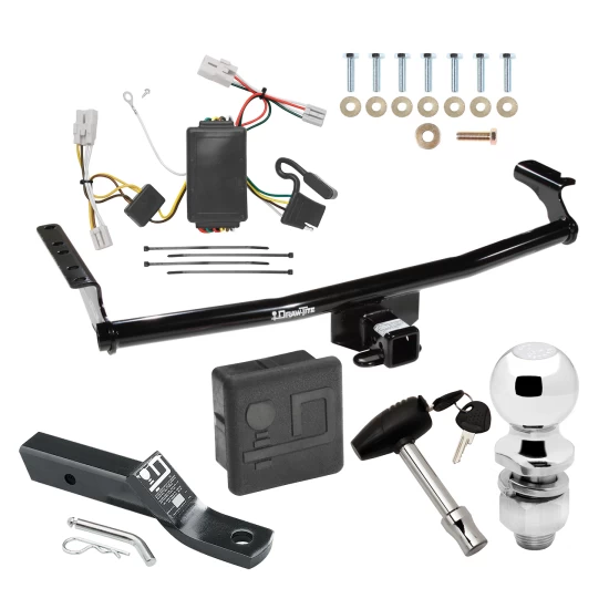 Trailer Tow Hitch For 01-06 Hyundai Santa Fe All Models Deluxe Package Wiring 2" Ball and Lock