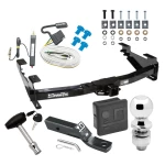 Trailer Tow Hitch For 01-10 Chevy Silverado GMC Sierra 2500 HD 3500 HD 07-07 Classic Complete Package w/ Wiring and 2" Ball