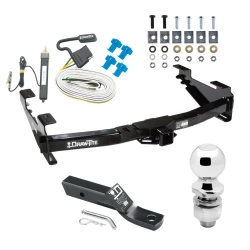 Trailer Tow Hitch For 01-10 Chevy Silverado GMC Sierra 2500 HD 3500 HD 07-07 Classic Complete Package w/ Wiring and 2" Ball