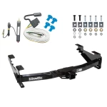 Trailer Tow Hitch For 01-10 Chevy Silverado GMC Sierra 2500 HD 3500 HD 07-07 Classic w/ Wiring Harness Kit