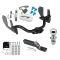 Trailer Tow Hitch For 04-05 Ford F-150 06-06 Lincoln Mark LT Complete Package w/ Wiring and 1-7/8" Ball