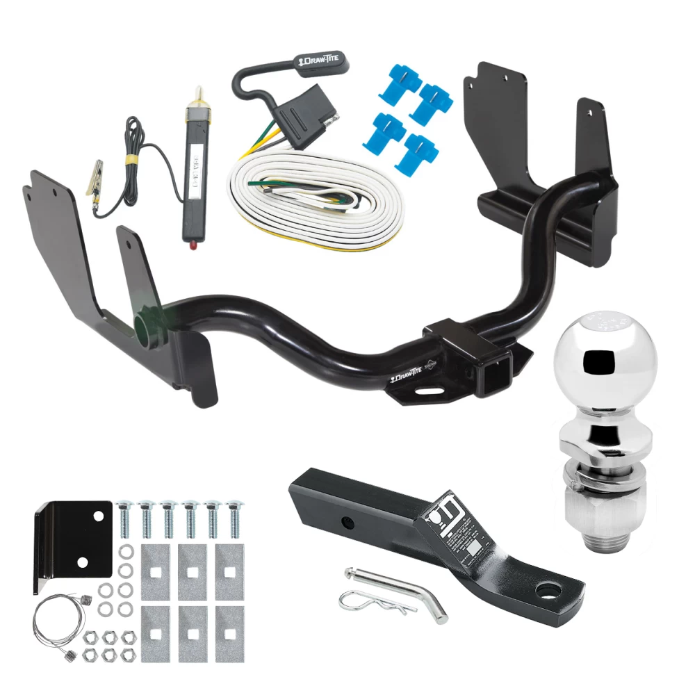 Trailer Tow Hitch For 04-05 Ford F-150 06-06 Lincoln Mark LT Complete Package w/ Wiring and 2" Ball