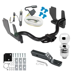 Trailer Tow Hitch For 04-05 Ford F-150 06-06 Lincoln Mark LT Complete Package w/ Wiring and 2" Ball