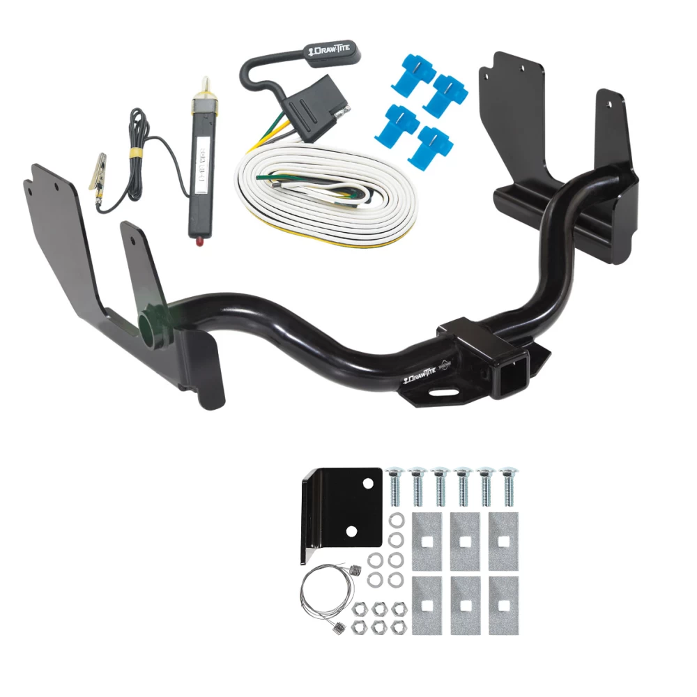 Trailer Tow Hitch For 04-05 Ford F-150 06-06 Lincoln Mark LT w/ Wiring Harness Kit