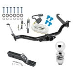 Trailer Tow Hitch For 04-15 Nissan TITAN w/ Existing USCAR 7-way Complete Package w/ Wiring and 2" Ball