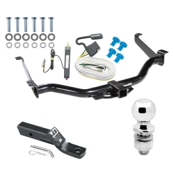 Trailer Tow Hitch For 04-15 Nissan TITAN w/ Existing USCAR 7-way Complete Package w/ Wiring and 2" Ball