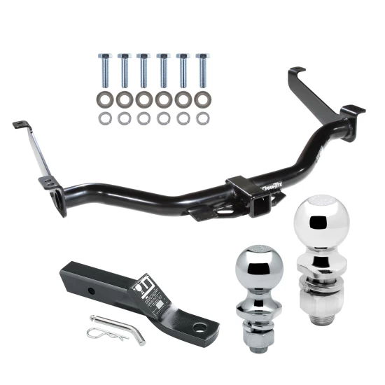 Trailer Tow Hitch For 04-15 Nissan TITAN All Models Receiver w/ 1-7/8" and 2" Ball