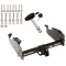 Trailer Tow Hitch For Cab and Chassis Pickups Fits 63-25 Chevy GMC Ford Dodge Ram w/ 34" or Cab & Chassis Frames w/ Security Lock Pin Key
