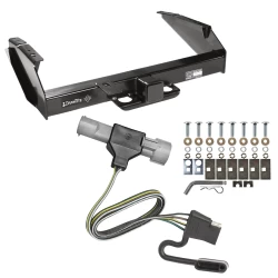 Class 5 Trailer Tow Hitch For 87-96 Ford F-150 F-250 F-350 97 Heavy Duty Standard Bed & Bumper w/ Wiring Harness Kit