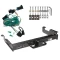 Class 5 Trailer Tow Hitch For 96-99 Chevy Express GMC Savana 1500 2500 3500 w/ Wiring Harness Kit