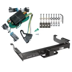 Class 5 Trailer Tow Hitch For 00-02 Chevrolet Express GMC Savana 1500 2500 3500 w/ Wiring Harness Kit