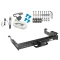 Class 5 Trailer Tow Hitch For 03-27 Chevy Express GMC Savana 1500 2500 3500 w/ Wiring Harness Kit