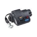 Fulton XLT Marine Trailer Powered Electric Winch Powered 10,000 lbs Capacity 15 ft Strap Easy Install System 5 Year Warranty - 500621 Boat Winch