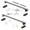 Rola 165lb 51" Roof Rack Cross Bars w/ Keys For Sheetmetal Surfaces Truck Cabs Camper Sheells Hard Tonneau Covers RV and Pop-up Camper tops