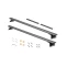 Rola 165lb 51" Roof Rack Cross Bars w/ Keys For Sheetmetal Surfaces Truck Cabs Camper Sheells Hard Tonneau Covers RV and Pop-up Camper tops