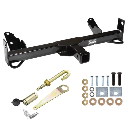 Front Mount Trailer Tow Hitch For Draw-Tite Front Mount Trailer Hitch For 94-01 Dodge Ram 1500 94-02 Ram 2500 3500 w/ J-Pin Anti-Rattle Lock