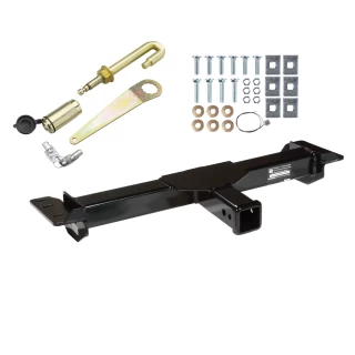 Front Mount Trailer Tow Hitch For DrawTite Front Mount Trailer Hitch For 88-00 Chevy GMC C/K 92-99 Suburban Tahoe Yukon 92-94 Blazer w/ J-Pin Anti-Rattle Lock
