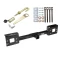 Front Mount Trailer Tow Hitch For 99-07 Ford F-250 F-350 F-450 F-550 Excursion w/ J-Pin Anti-Rattle Lock