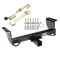 Front Mount Trailer Tow Hitch For 01-05 Ford Ranger Mazda B2300 B2500 B3000 B4000 w/ J-Pin Anti-Rattle Lock