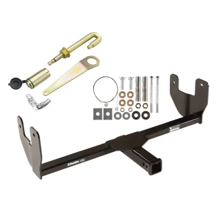 Front Mount Trailer Tow Hitch For Draw-Tite Front Mount Trailer Hitch For 09-14 Ford F150 10-13 Lincoln Mark LT All Models w/ J-Pin Anti-Rattle Lock